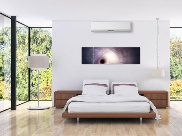 Obraz - Spirální galaxie (170x50 cm)