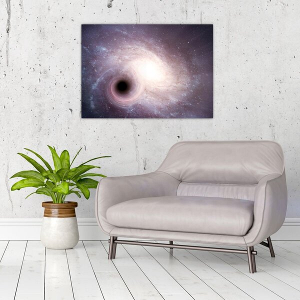 Obraz - Spirální galaxie (70x50 cm)