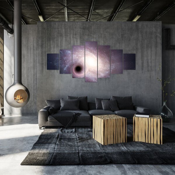Obraz - Spirální galaxie (210x100 cm)