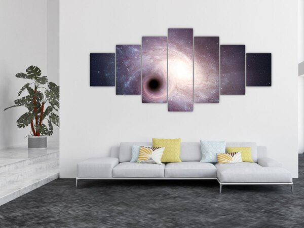Obraz - Spirální galaxie (210x100 cm)