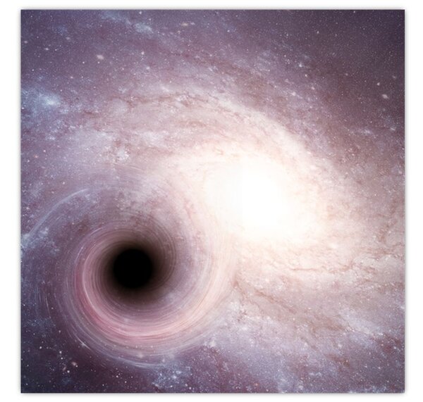 Obraz - Spirální galaxie (30x30 cm)