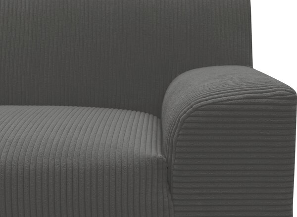 ROHOVÁ SEDAČKA, textil, šedá MID.YOU - Sedací soupravy, Online Only