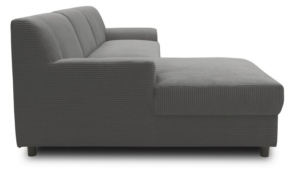 ROHOVÁ SEDAČKA, textil, šedá MID.YOU - Sedací soupravy, Online Only