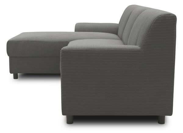 ROHOVÁ SEDAČKA, textil, šedá MID.YOU - Sedací soupravy, Online Only