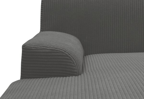 ROHOVÁ SEDAČKA, textil, šedá MID.YOU - Sedací soupravy, Online Only