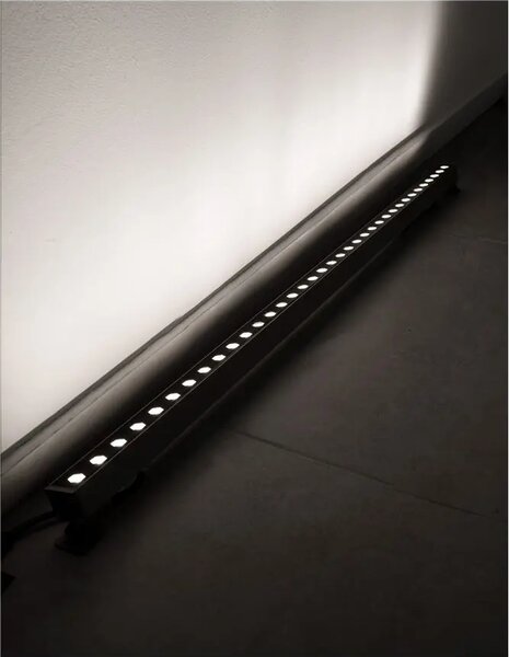 Venkovní LED svítidlo Wall Washer 100 nikl