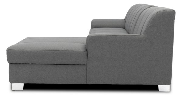 ROHOVÁ SEDAČKA, textil, šedá MID.YOU - Sedací soupravy, Online Only