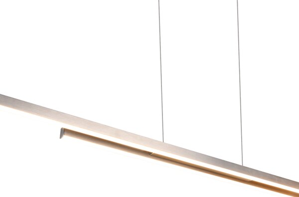 Závěsné LED svítidlo ODIO matný nikl