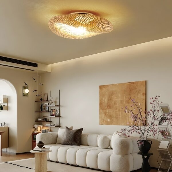 Immax 08299L - Stropní svítidlo BOHO HILO 1xE27/40W/230V pr. 80 cm