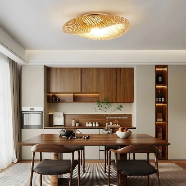Immax 08299L - Stropní svítidlo BOHO HILO 1xE27/40W/230V pr. 80 cm