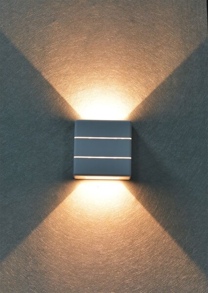 Immax 08521L - LED Venkovní nástěnné svítidlo LUXLINE 6W/230V 3000K IP54 bílá