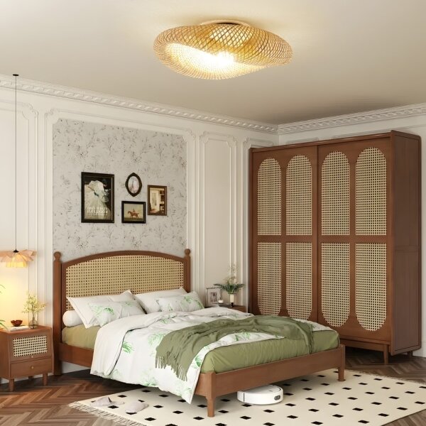 Immax 08299L - Stropní svítidlo BOHO HILO 1xE27/40W/230V pr. 80 cm