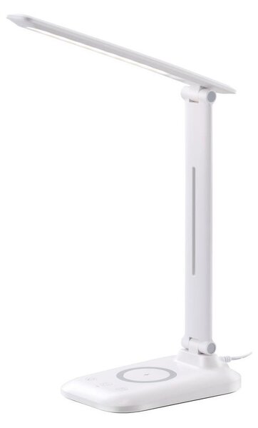 Immax 09107L - LED Stm stolní lampa s bez nabíjením QI LUMI LED/7W/230V bílá