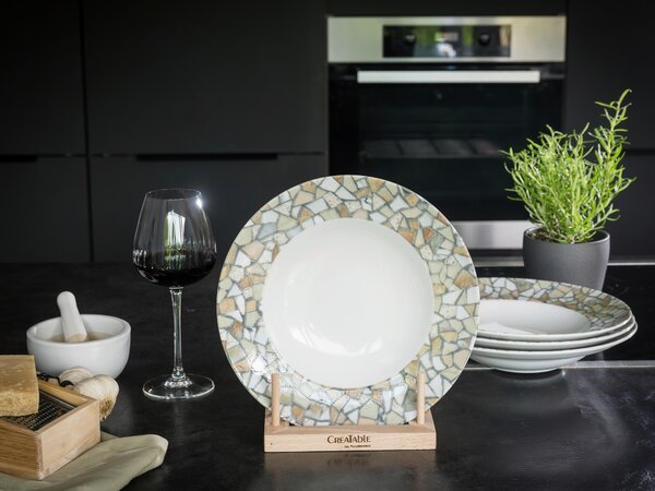 SADA TALÍŘŮ NA TĚSTOVINY, keramika, 27 cm Creatable - Online Only nádobí, Online Only