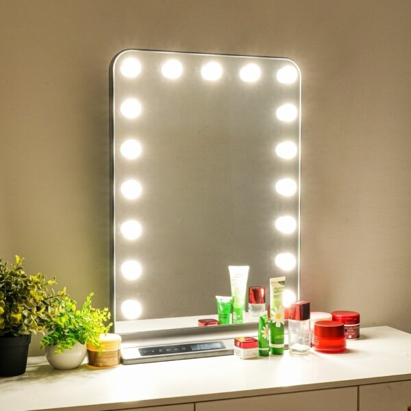 Immax 09101L -LED Stmívatelné make-up zrcadlo HOLLYWOOD 18W/230V 3000/4200/6000K