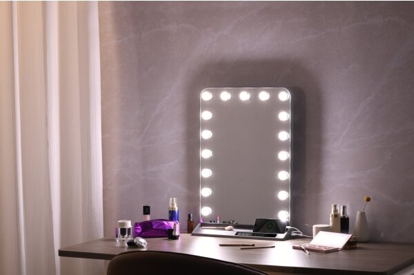 Immax 09101L -LED Stmívatelné make-up zrcadlo HOLLYWOOD 18W/230V 3000/4200/6000K