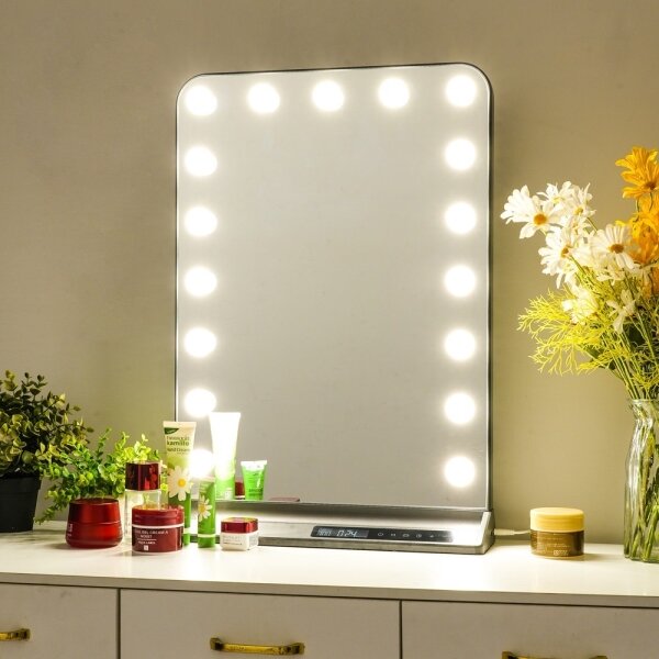 Immax 09101L -LED Stmívatelné make-up zrcadlo HOLLYWOOD 18W/230V 3000/4200/6000K