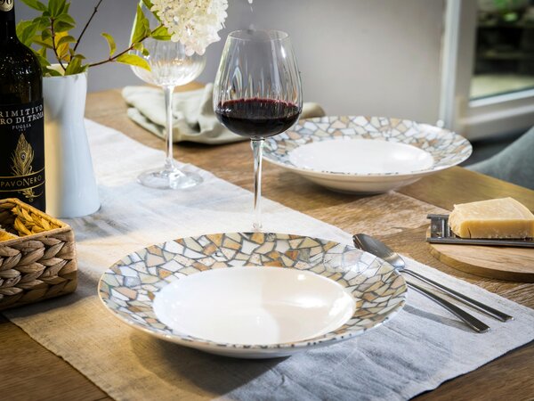 SADA TALÍŘŮ NA TĚSTOVINY, keramika, 27 cm Creatable - Online Only nádobí, Online Only