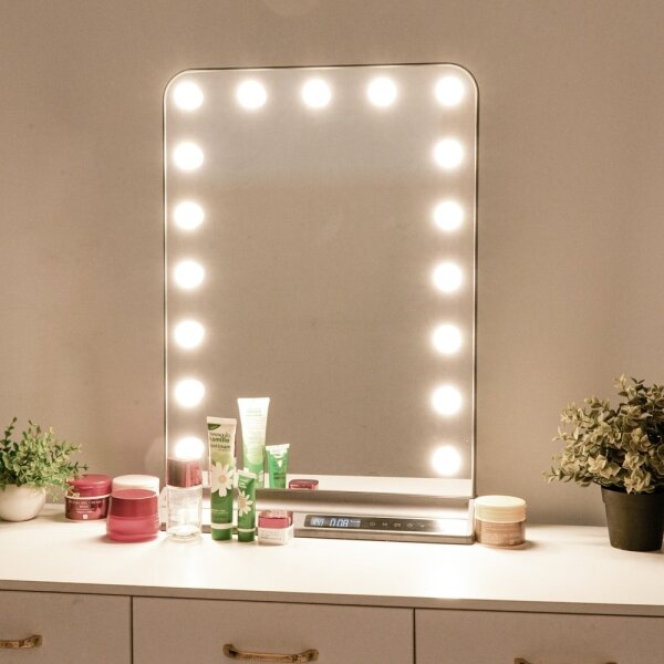 Immax 09101L -LED Stmívatelné make-up zrcadlo HOLLYWOOD 18W/230V 3000/4200/6000K