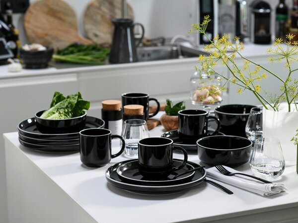 KOMBINOVANÁ SOUPRAVA, 16dílné, kamenina Creatable - Online Only nádobí, Online Only