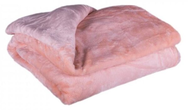 XXL Deka UNICOLOR lososová