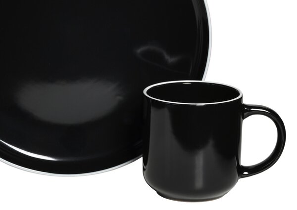 KOMBINOVANÁ SOUPRAVA, 30dílné, kamenina Creatable - Online Only nádobí, Online Only