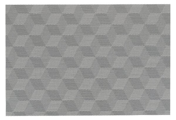 Plastové prostírání CUBES šedá