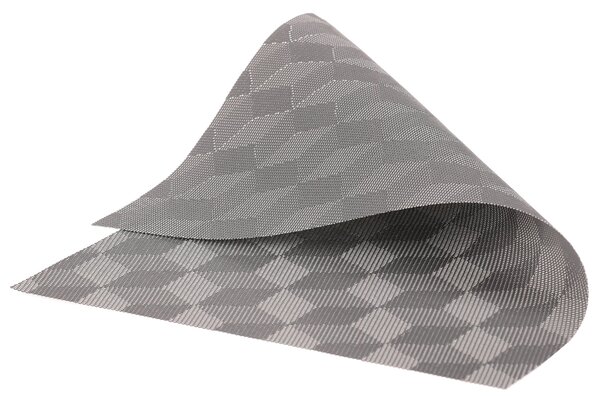 Plastové prostírání CUBES šedá