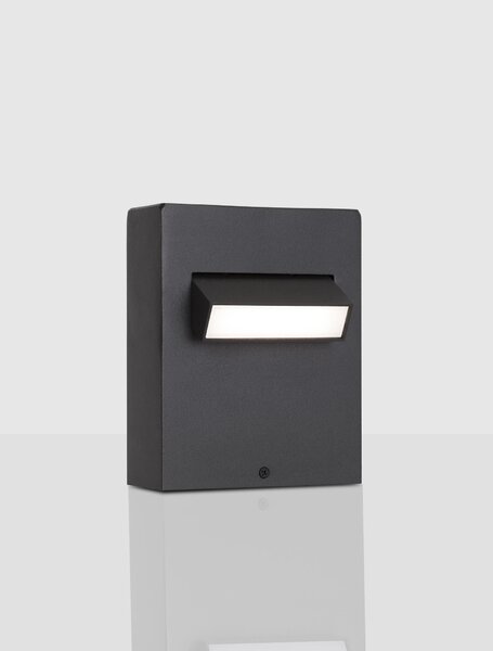 Venkovní LED lampa Zelda E 12 černé – Černá