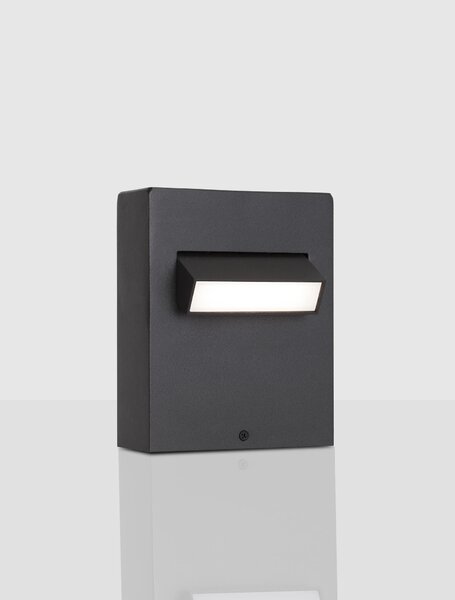 Venkovní LED lampa Zelda E 12 černé – Černá