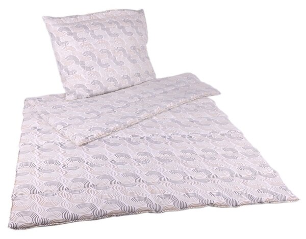 Set polštáře a přikrývky SONIC 70x90 a 140x200 cm