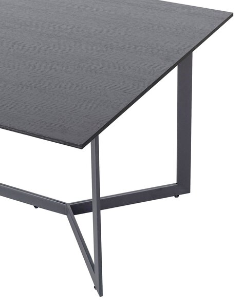 Lavice Minoa 140 x 80 x 53 cm černá
