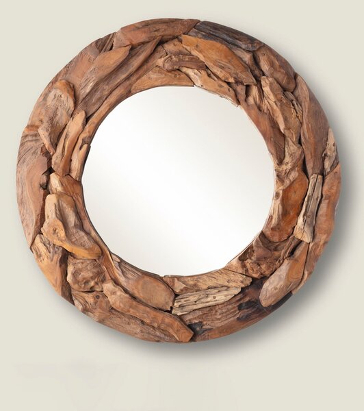 Zrcadlo Driftwood ⌀100 cm