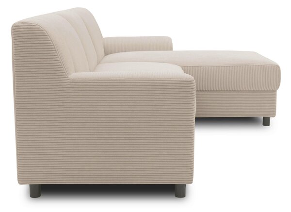 ROHOVÁ SEDAČKA, textil, šedohnědá MID.YOU - Sedací soupravy, Online Only