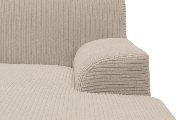 ROHOVÁ SEDAČKA, textil, šedohnědá MID.YOU - Sedací soupravy, Online Only