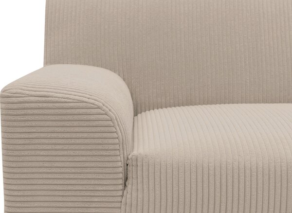 ROHOVÁ SEDAČKA, textil, šedohnědá MID.YOU - Sedací soupravy, Online Only