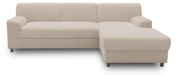 ROHOVÁ SEDAČKA, textil, šedohnědá MID.YOU - Sedací soupravy, Online Only