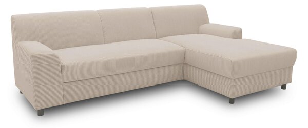 ROHOVÁ SEDAČKA, textil, šedohnědá MID.YOU - Sedací soupravy, Online Only
