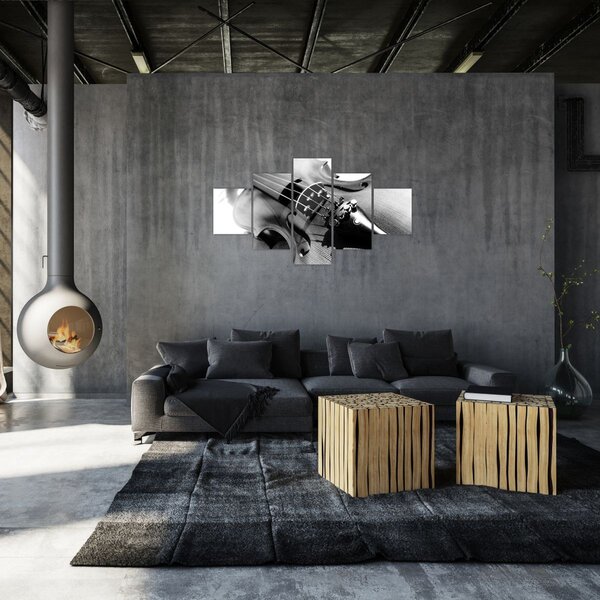 Obraz - Housle (125x70 cm)