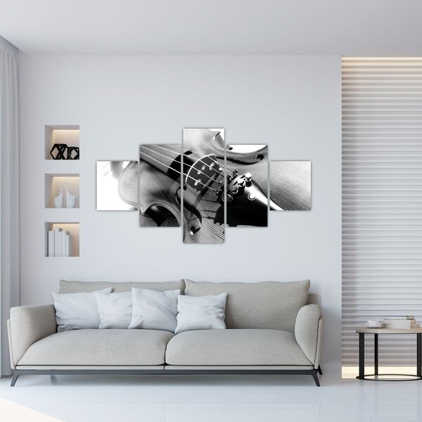 Obraz - Housle (125x70 cm)