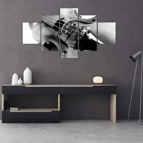 Obraz - Housle (125x70 cm)