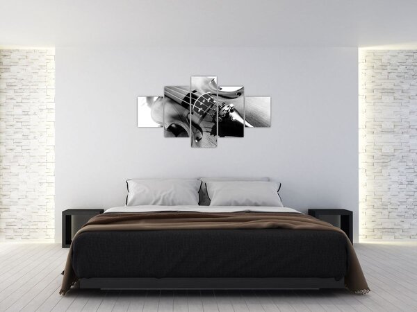 Obraz - Housle (125x70 cm)