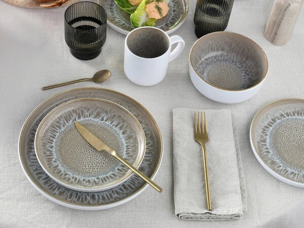 KOMBINOVANÁ SOUPRAVA, 16dílné, kamenina Creatable - Online Only nádobí, Online Only