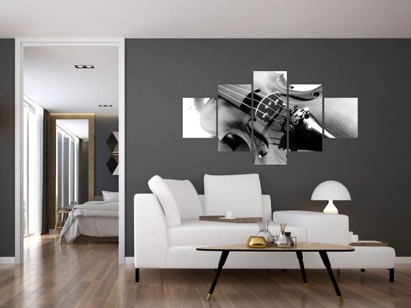 Obraz - Housle (125x70 cm)