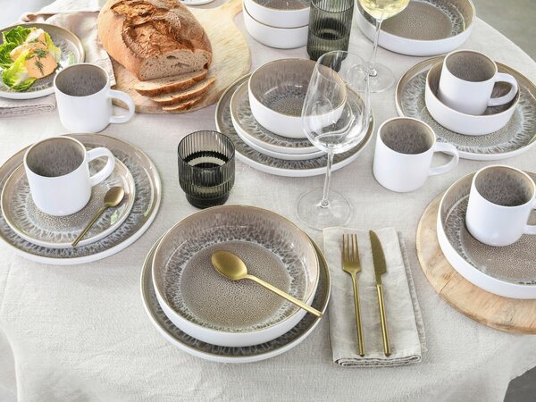 KOMBINOVANÁ SOUPRAVA, 16dílné, kamenina Creatable - Online Only nádobí, Online Only
