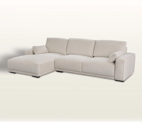Pohovka Silkeborg crème white levostranná