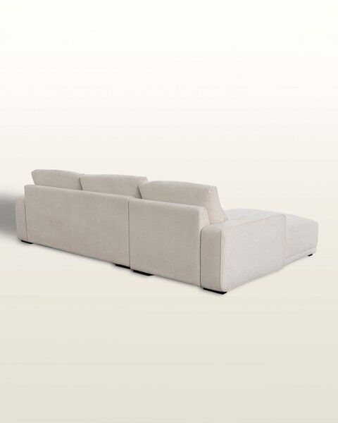 Pohovka Silkeborg crème white levostranná