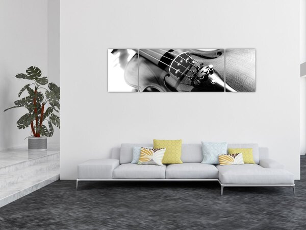 Obraz - Housle (170x50 cm)