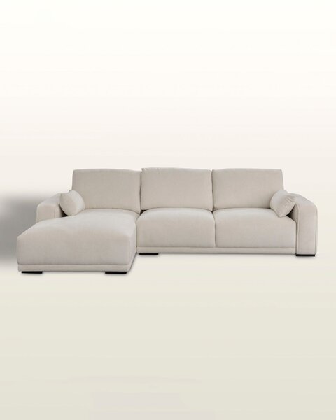 Pohovka Silkeborg crème white levostranná
