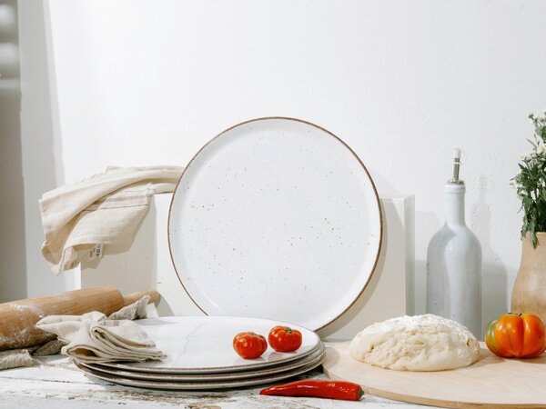SADA TALÍŘŮ NA PIZZU, keramika, 30,5 cm Creatable - Online Only nádobí, Online Only